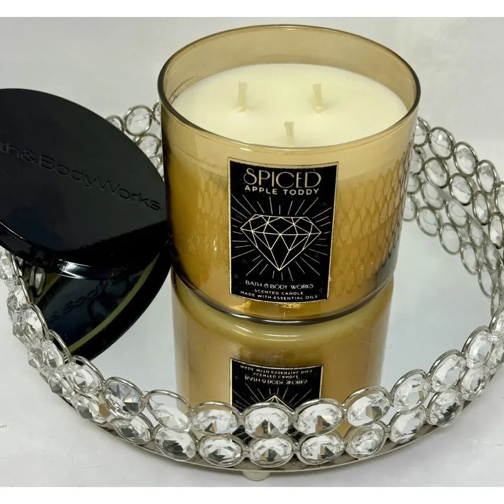 Bath & Body Works Roaring 20s 6-Candle Collection HTF Velvet Labels NEW